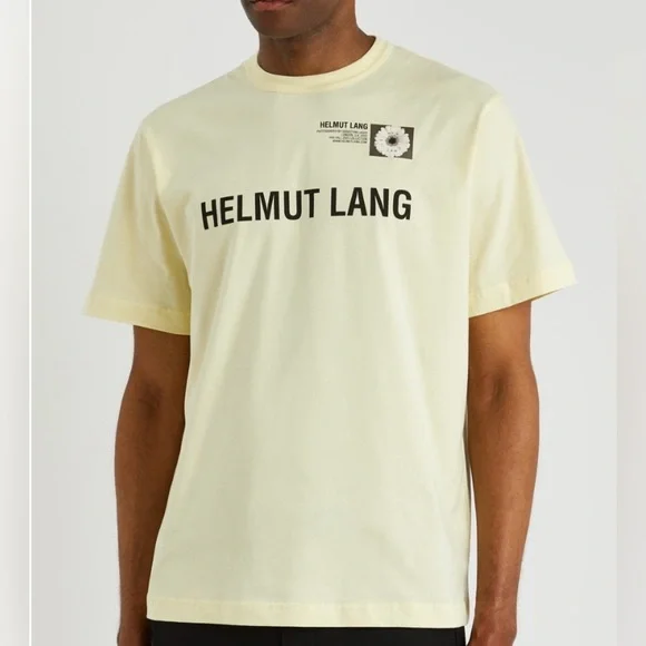 Helmut Lang Men’s Printed Cotton T-Shirt - Picture 13 of 16